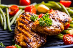 Moroccan Grilled Chicken Breasts