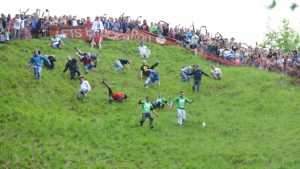 Cheese Rolling, a strange sport which is gaining popularity