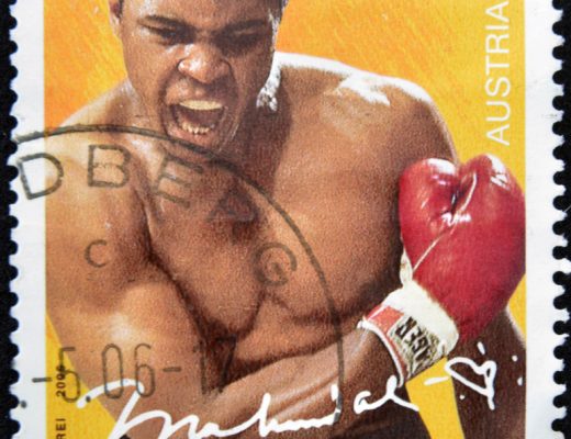 Muhammad Ali memorable postal stamp, Muhammad Ali Tribute to a Legend willbe on display at the Museum of Islamic Art in Qatar