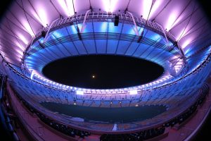 The Maracanã Stadium in Rio De Janeiro, Brazil, where the Rio 2016 Olympicw will be held