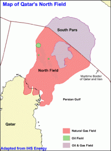 Qatar's North Field - Wikimedia