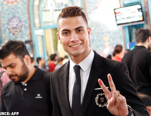Reza Alireza Lou, Irani Cristiano Ronaldo look-alike