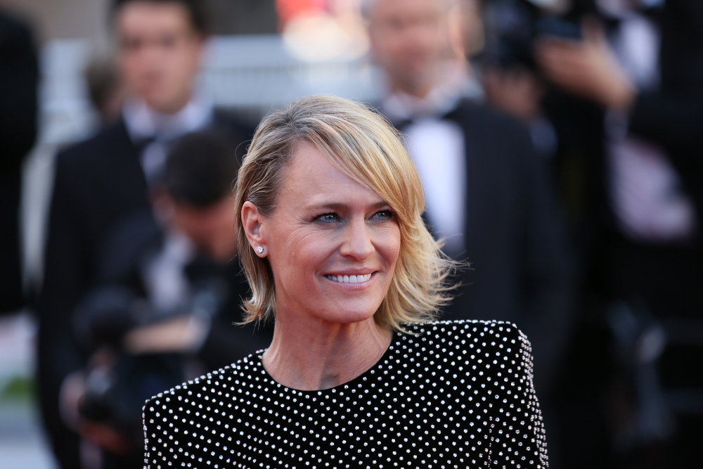 Robin Wright, plays Claire Underwood on the Netflix series House of Cards