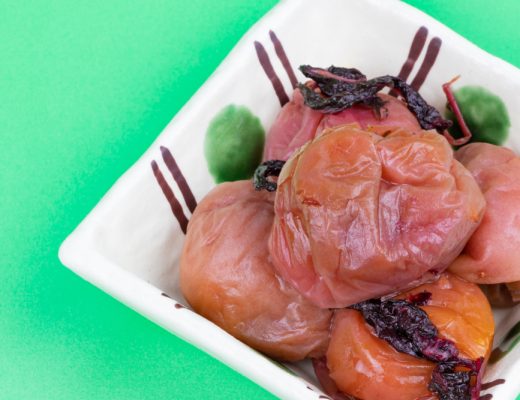 umeboshi paste made from Japanese ume plums is a vegan superfood