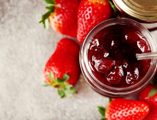 Strawberry jam recipe using fresh strawberries