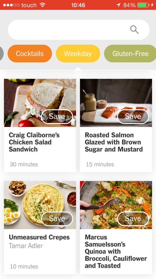 On The Art of Cooking: The New York Times Cooking Application - The ...