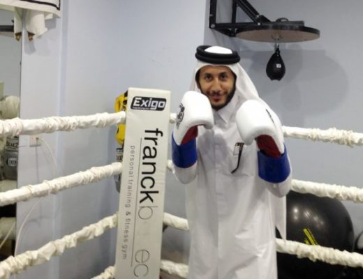 Fahad Khalid Al Thani Qata's first professional boxer
