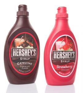 Hershey's Syrup are popular vegan foods