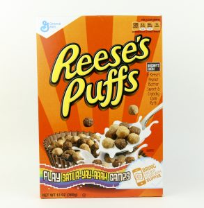 Reese's Puffs are popular vegan foods