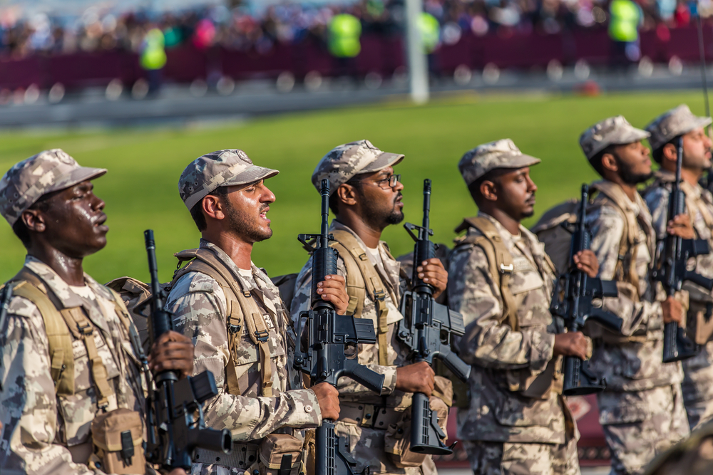 The military strength of Qatar