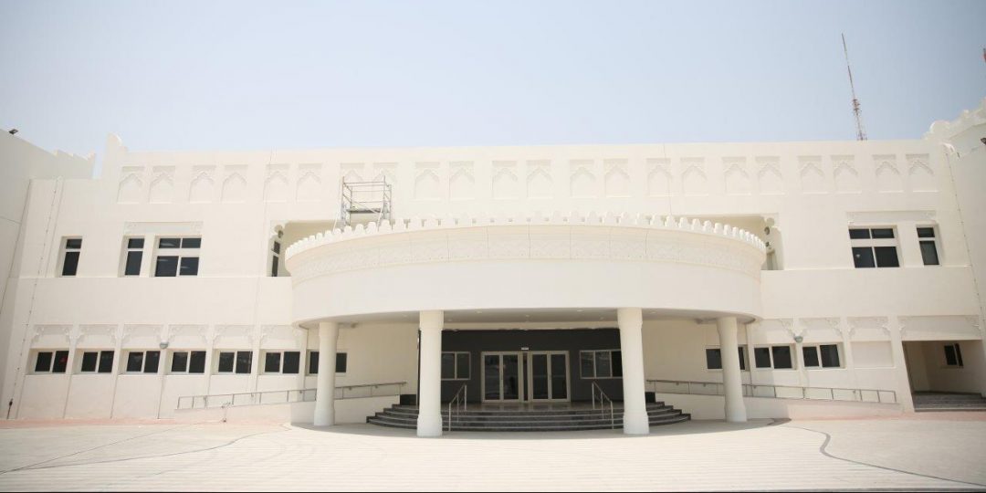 One of the new school buildings in Qatar developed by Ashghal