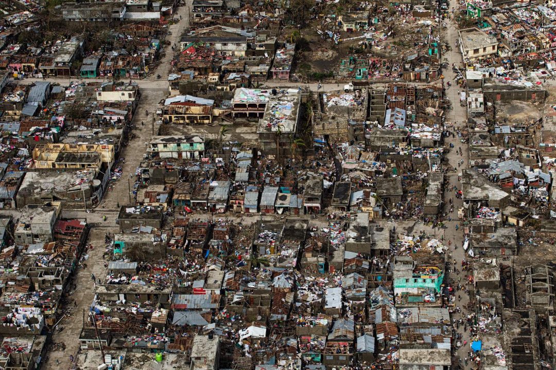 Aerial view of Haiti after Hurricane Matthew - Logan Abassi, via European Pressphoto Agency