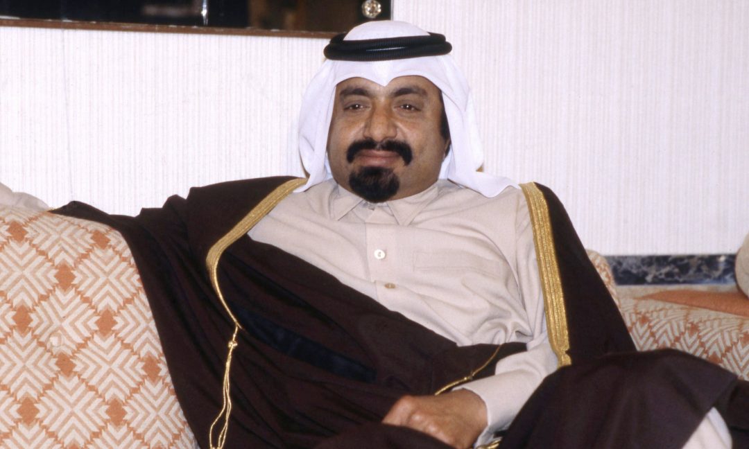 Former Emir of the State of Qatar Sheikh Khalifa bin Hamad al-Thani