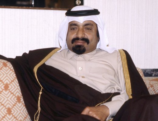 Former Emir of the State of Qatar Sheikh Khalifa bin Hamad al-Thani