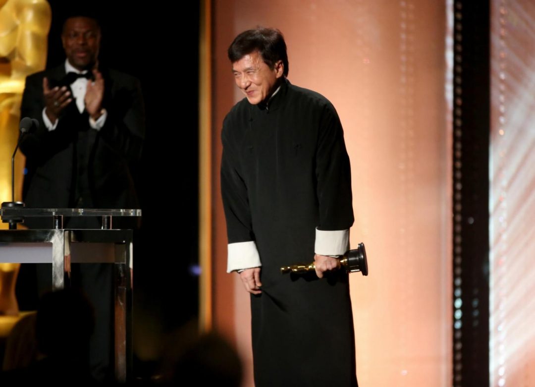 Jackie Chan recieves Oscar - Getty Images