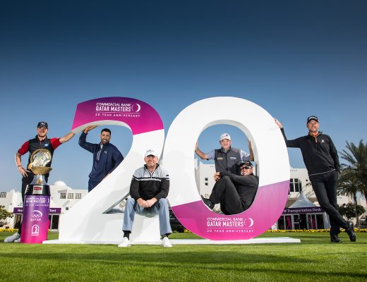 Commercial Bank Qatar Masters golf tournament 20 year anniversary