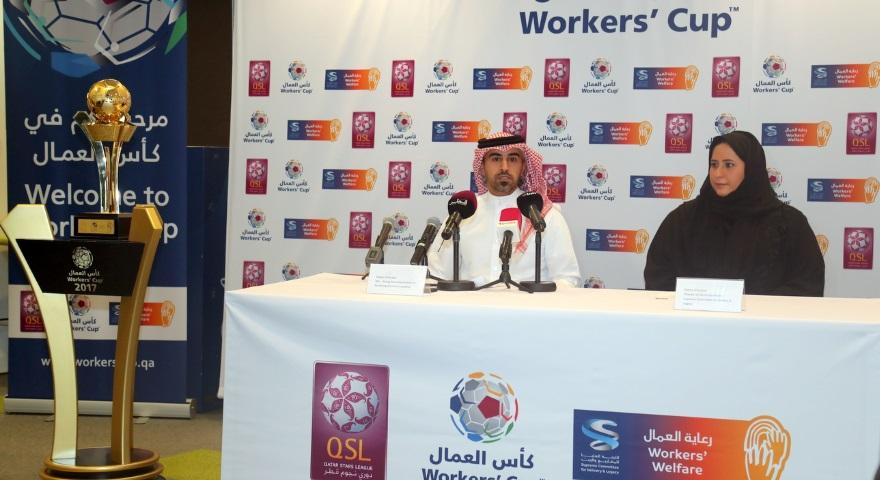 the Workers Cup press conference