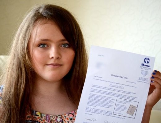 12-Year-Old Nicole Barr Has Higher IQ Than Einstein