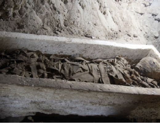 Newly discovered mummy in Egypt