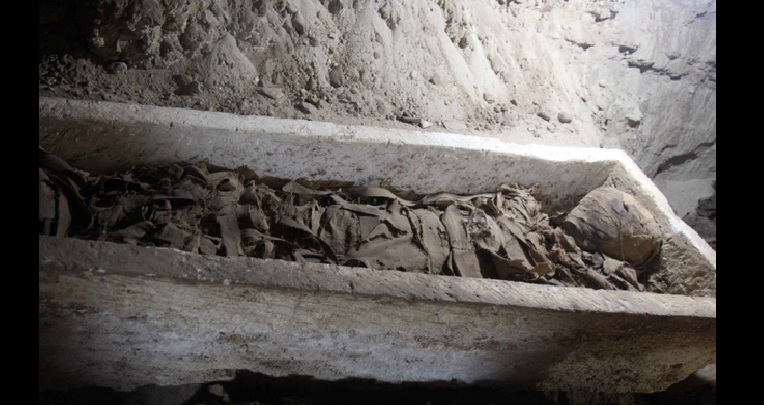 Newly discovered mummy in Egypt