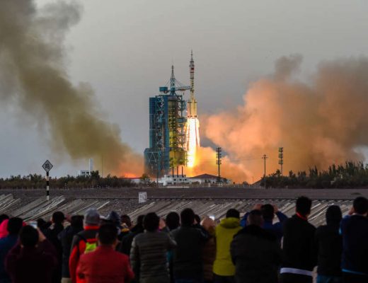 China's Shenzhou-11 mission launch