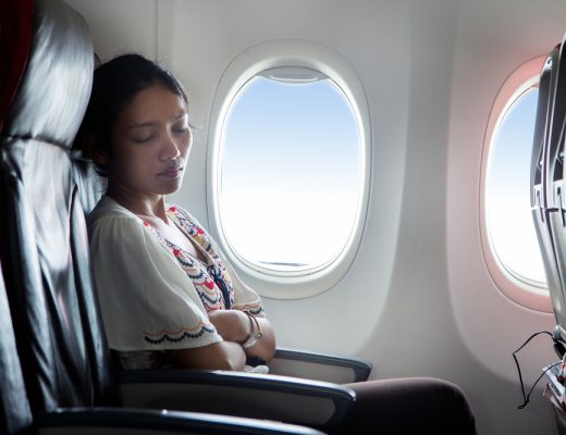 Avoid the urge to sleep during takeoff or landing, it can damage your eardrums