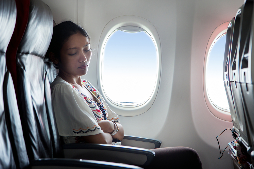 Avoid the urge to sleep during takeoff or landing, it can damage your eardrums