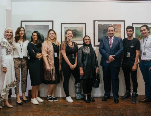 Middle Eastern and Qatari artists participating at the Transition exhibition in London