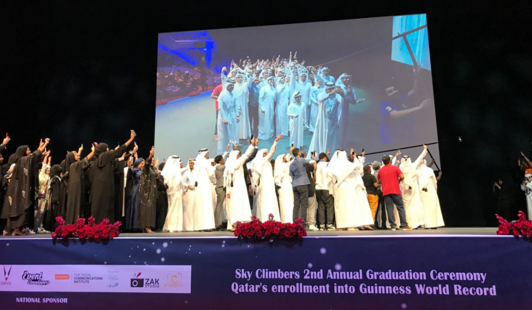 Sky Climbers earn Qatar new Guinness World Record