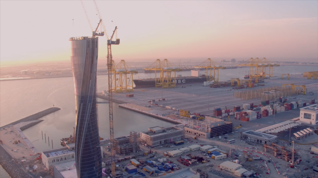The Emir of Qatar officially inaugurated Hamad Port, the largest of its kind in the Middle East