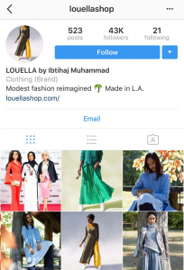 Louella by Ibtihaj Muhammad - Instagram
