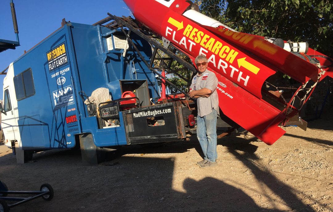Mad Mike Hughes plans to launch homemade rocket to prove flat earth theory