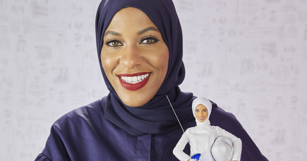 Newest Barbie doll by Mattel is sporting a hibaj, inspired by hijabi Olympic fencer Ibtihaj Muhammad