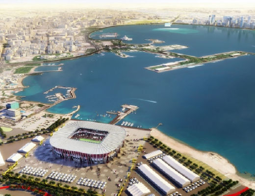 Ras Abu Aboud Stadium the 7th 2022 FIFA World Cup venue