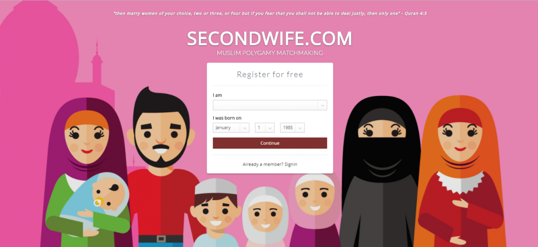 secondwife halal dating app helps you find a second wife (polygamy)