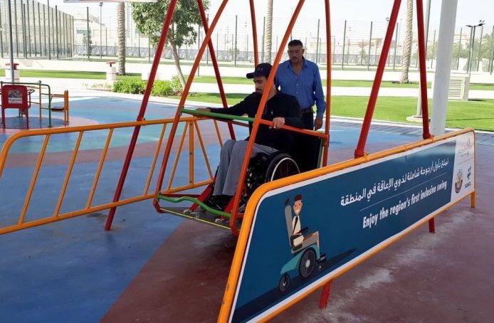 Sasol, through Accessible Qatar, has installed the first inclusive playground in the region