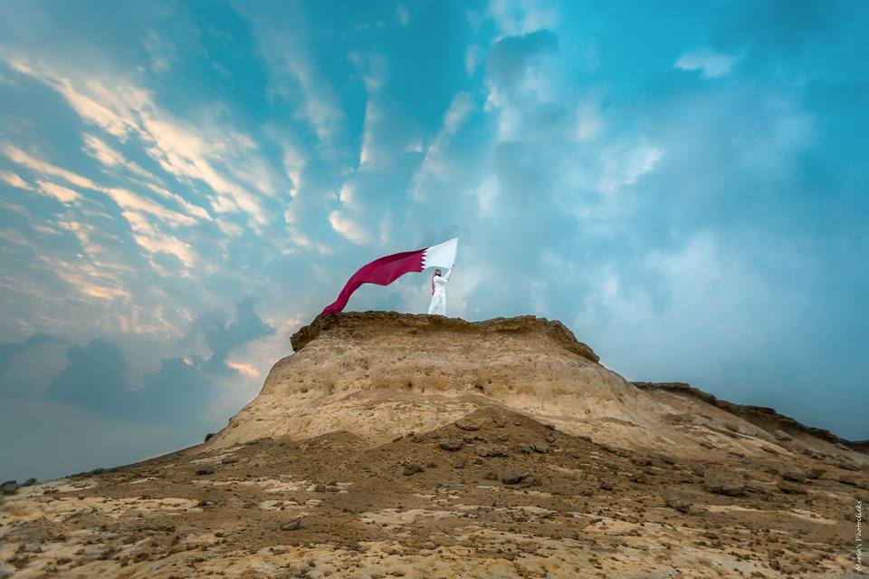The Symbol of Unity exhibition by photographer Maria Ovsyannikova in solidarity with Qatar