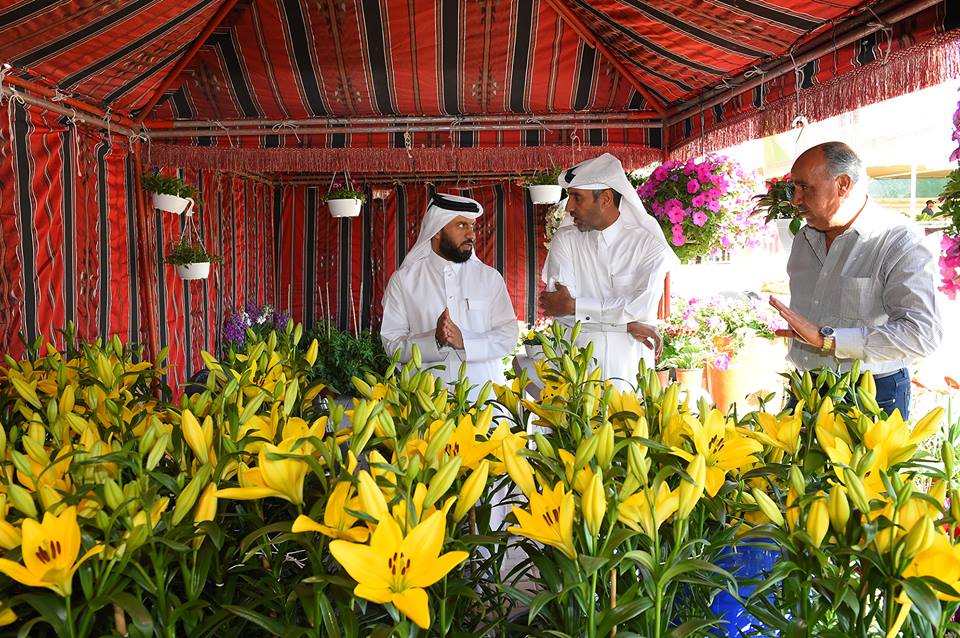 Qatar Flower Festival is opening at a new winter market each week