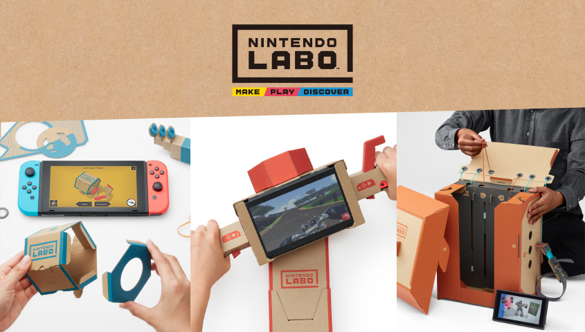 nintendo switch revolutionized video gaming experience with cardboard nintendo labo