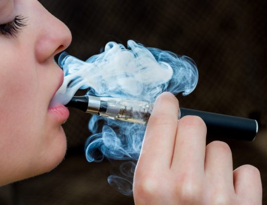 Vaping (inhaling vape through an e-cigarette) has been linked to increased risk of cancer and heart disease