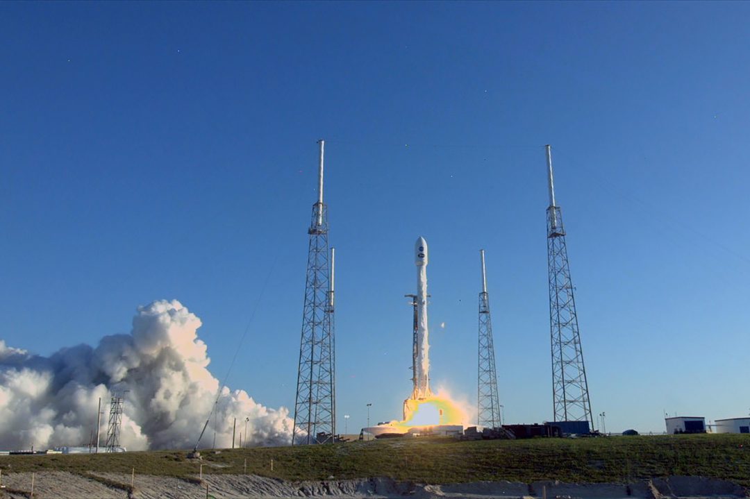 The SpaceX - NASA TESS launch into space