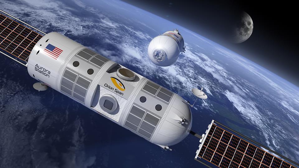 the Aurora Station by Orion Span will become the world's first space hotel