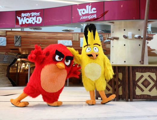 Angry Birds World theme park just opened at Doha Festival City in Qatar