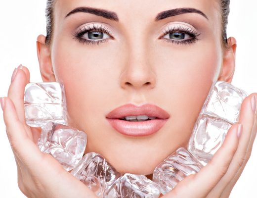 an ice cube can help you close open pores, cure a pimple and even swollen eyes