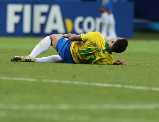 Neymar Jr's fake injuries and falls during world cup gives birth to #NeymarChallenge