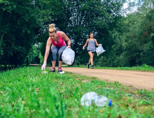 plogging combines jogging with picking up litter