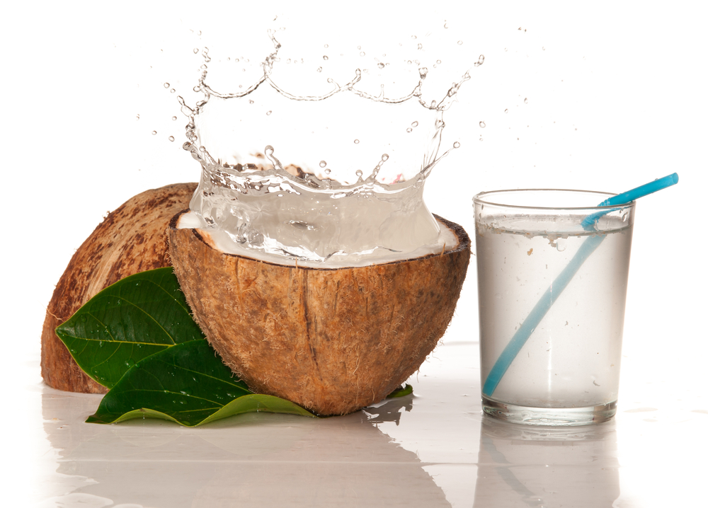 coconut water has less sugar and calories, and more potassium than sports drinks