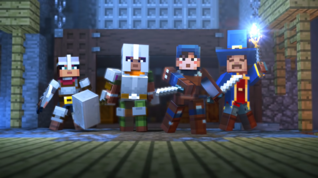 A new minecraft game has been announced, Minecraft Dongeons