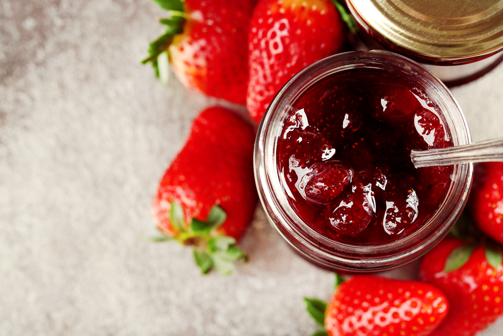 Strawberry jam recipe using fresh strawberries
