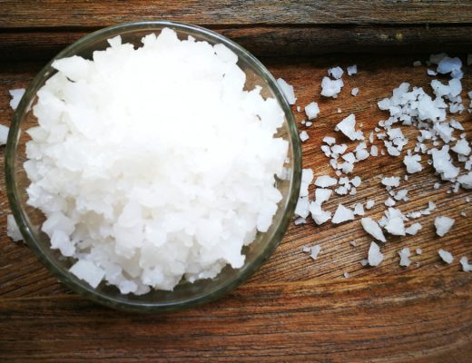 There's a good difference between table salt, kosher salt and sea salt